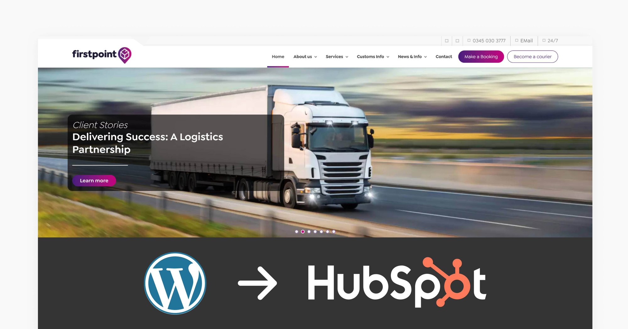 Wordpress to HubSpot migration