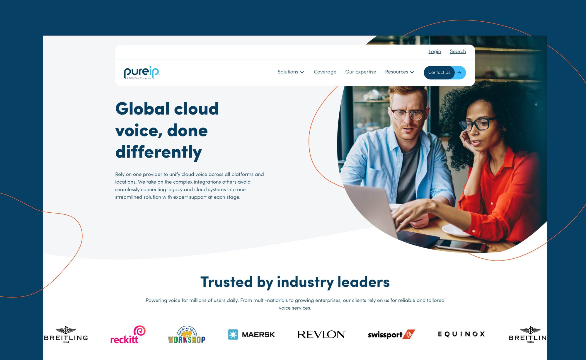 PureIP's homepage