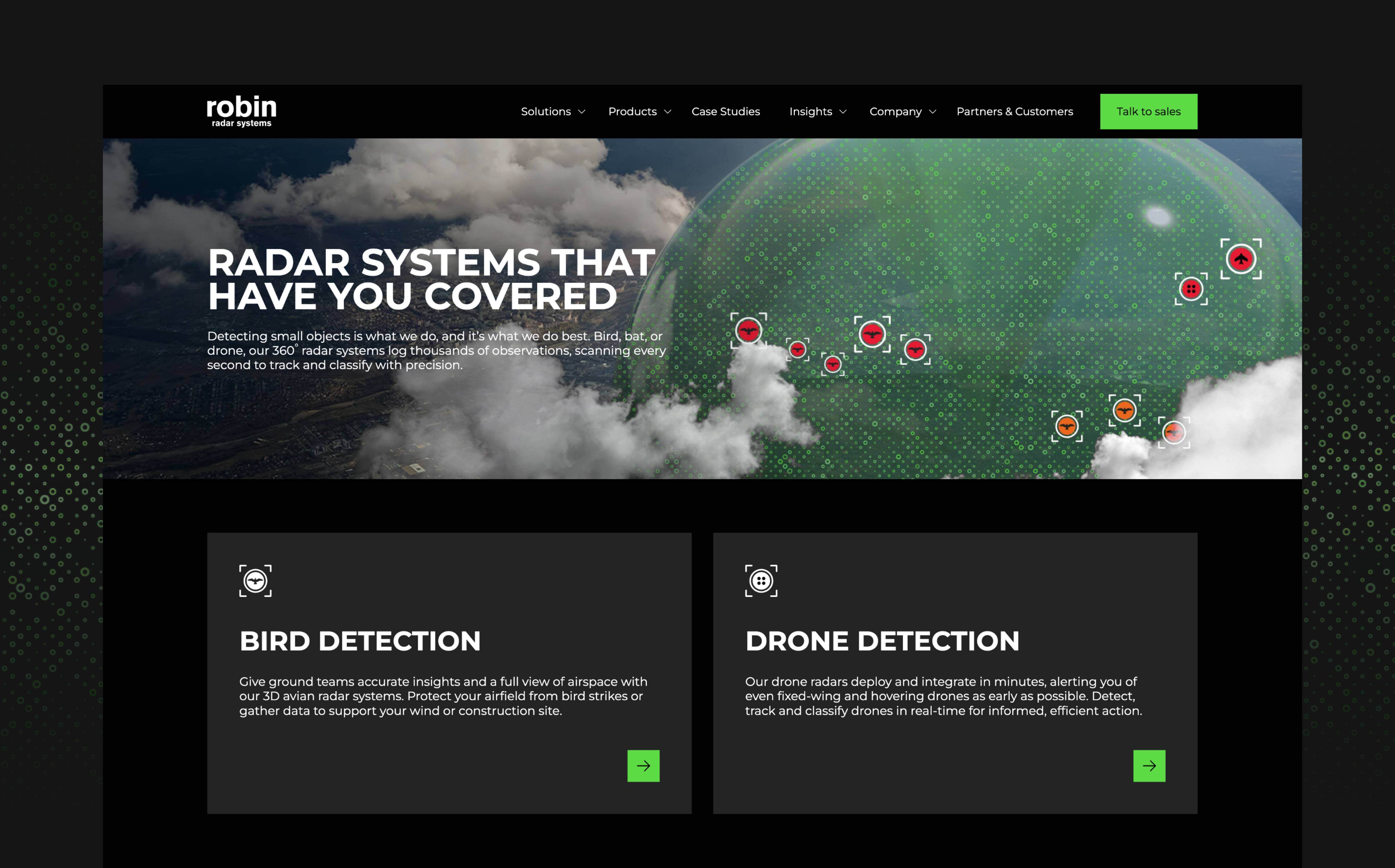 Robin Radar Project–Homepage