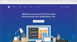 litmus homepage